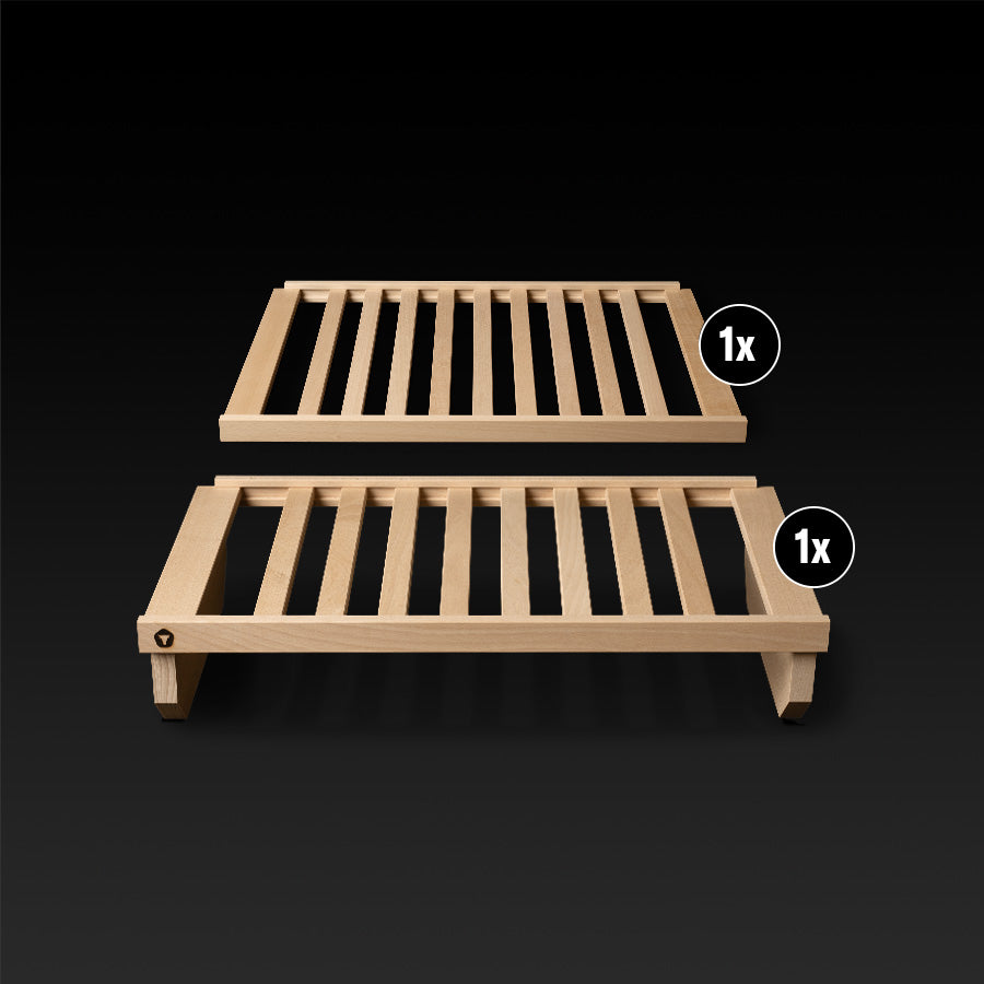 Wooden Shelf Set Beech – UX 500 / UX 750 PRO S